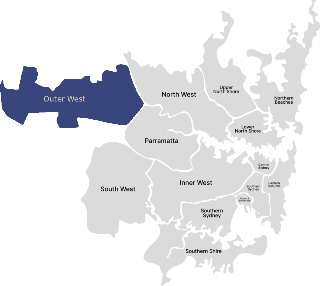Sydney Area Map